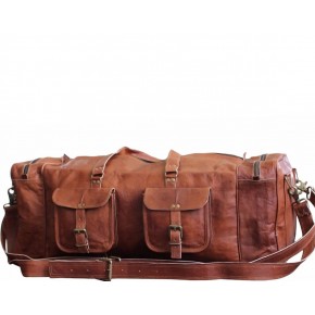 TP95 Wielka torba podróżna skórzana - plecak MAX TRIP™. Skóra naturalna. Rozmiar: 32"